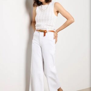 Kut from the Kloth White Flare Jeans